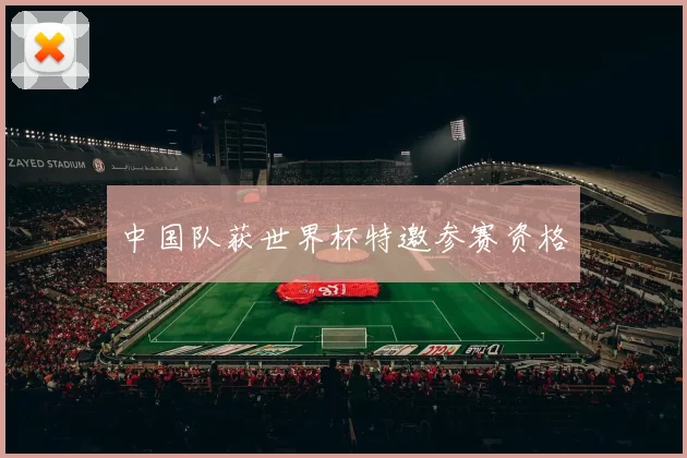 中国队获世界杯特邀参赛资格
