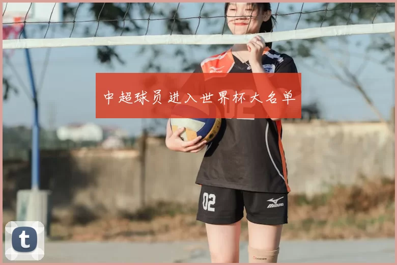 中超球员进入世界杯大名单
