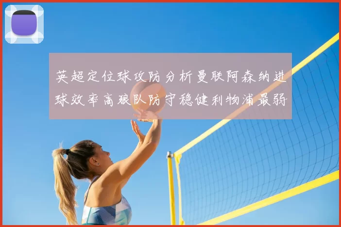 英超定位球攻防分析曼联阿森纳进球效率高狼队防守稳健利物浦最弱
